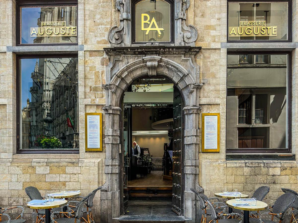 Brasserie Auguste Grand Place Bruxelles